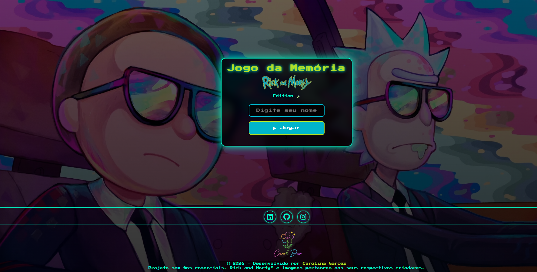 Jogo da Memória